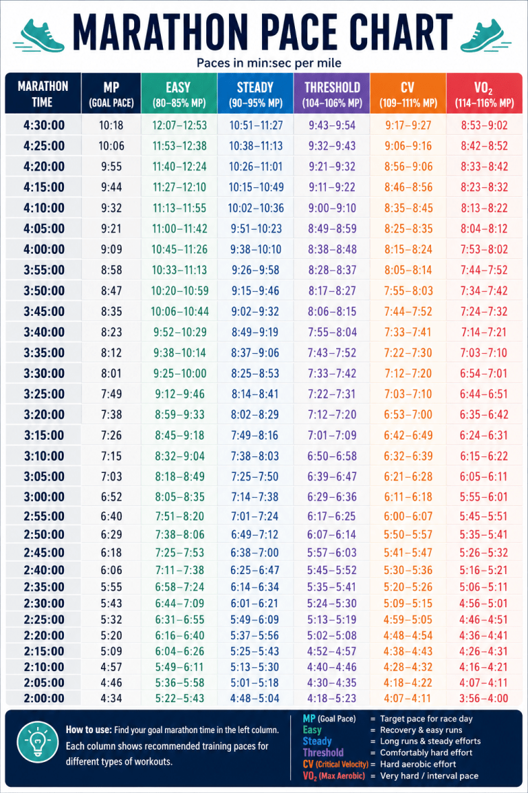 How Your Training Paces Can Help You Break Through in the Marathon ...